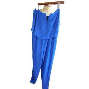 Hommage from Los Angeles Size M Medium Blue Dressy Romper One Piece